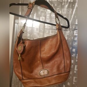 Brown Leather Vintage Fossil Purse